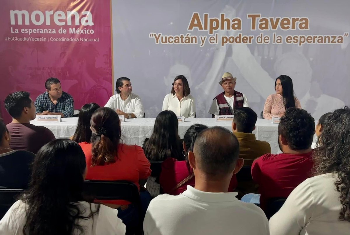 alpha_tavera's tweet image. ¡Gracias por su confianza! Unidos ganaremos la encuesta y lo haremos estando #CercaDelPueblo, siguiendo el ejemplo de nuestro presidente, Andrés @lopezobrador_ , y de nuestra Coordinadora Nacional, la Dra. @Claudiashein La #Cercanía y #ElPoderDeLaEsperanza