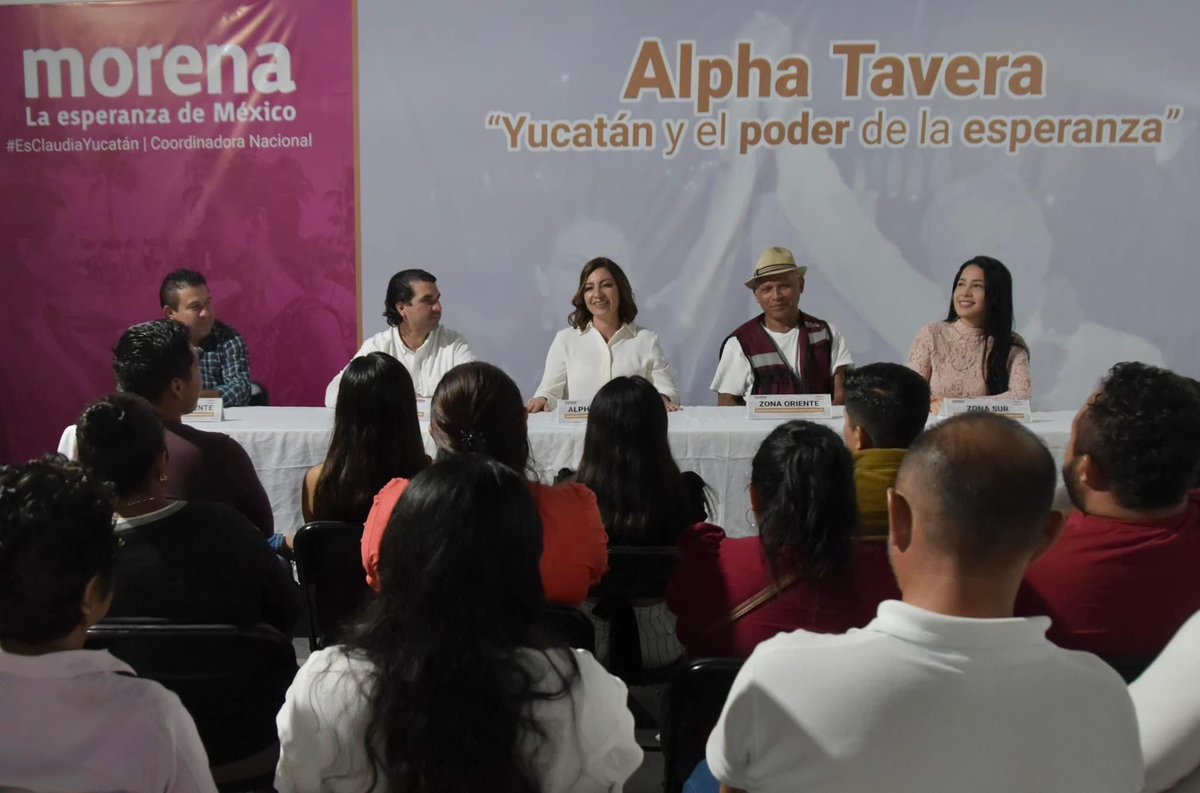 alpha_tavera's tweet image. ¡Gracias por su confianza! Unidos ganaremos la encuesta y lo haremos estando #CercaDelPueblo, siguiendo el ejemplo de nuestro presidente, Andrés @lopezobrador_ , y de nuestra Coordinadora Nacional, la Dra. @Claudiashein La #Cercanía y #ElPoderDeLaEsperanza