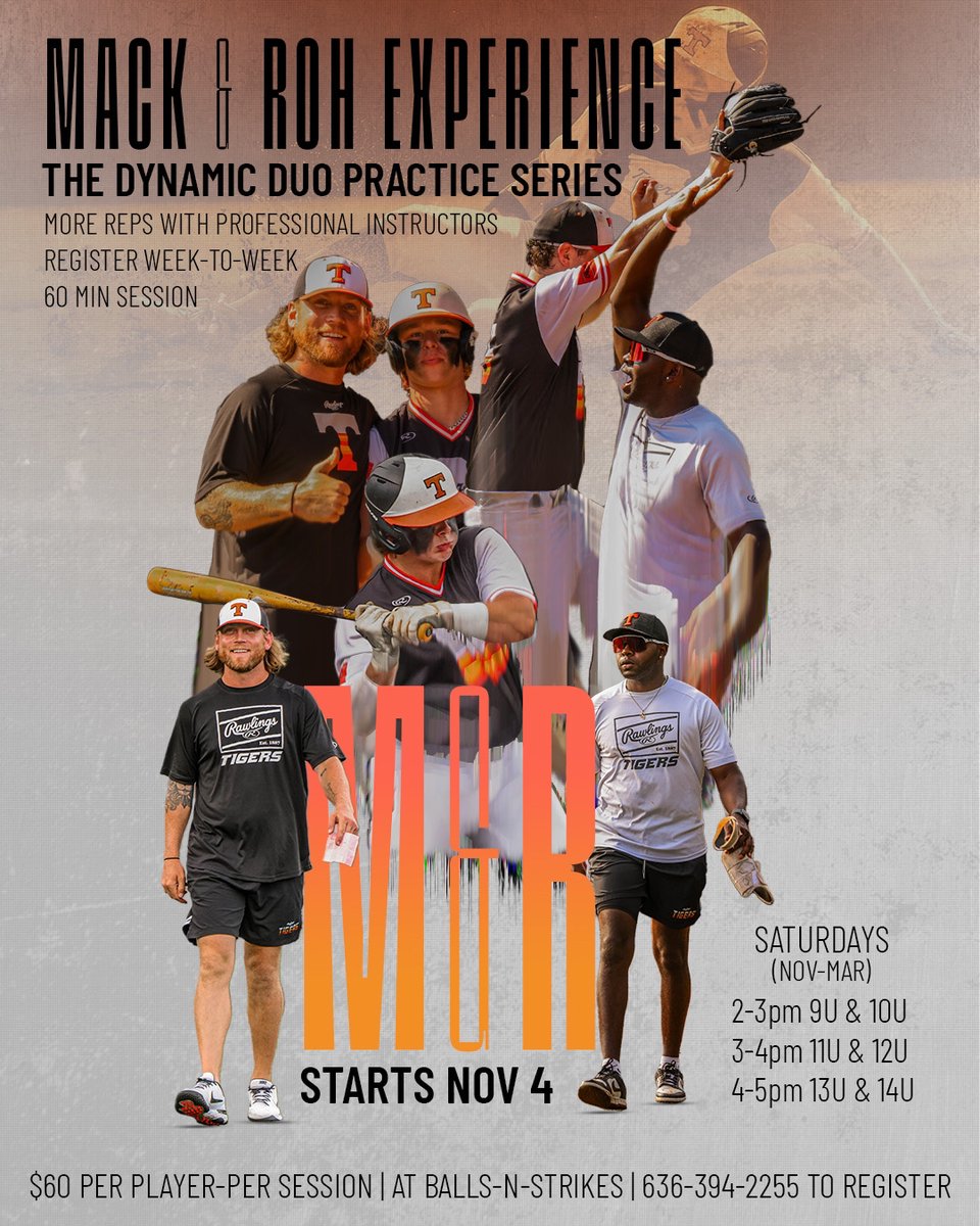 BnSBallwin's tweet photo. 🚀 Elevate Your Game with Our High School Coaches! 🏆

🗓️ Saturdays, Nov - Mar
🕑 2-5 pm

$60 per 1-hour session

📍 Ballwin, MO

💯Join us for:
- Hitting
- Fielding
- Throwing
- Glove Work
- Mental Toughness

Unlock your baseball potential with top coaches! ⚾ #TrainingSeries https://t.co/N3IVHut4yE