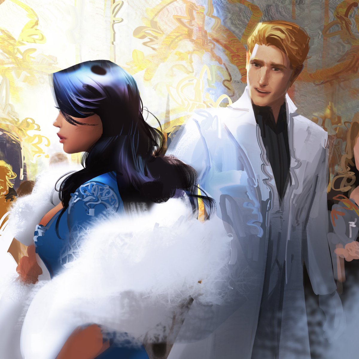 Morning Doodle: “She would not be governed by her fear. She did not have that luxury. Maybe so, she thought, but it hasn’t kept you from avoiding Nikolai since that night in the bell tower.” (Leigh Bardugo's King of Scars CH 11)