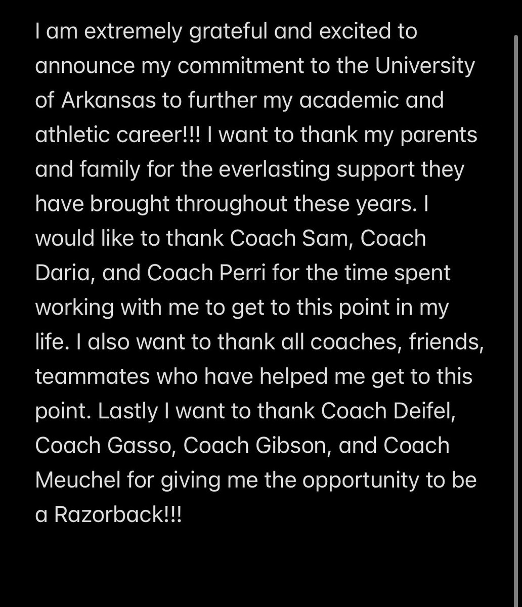 KhamariHall2025's tweet photo. #commited Excited to be a Razorback!!! Woo Pig @TxRiptide07 @SamCamp50 @CoachDeifel @MattMeuchel @djgasso @RazorbackSB https://t.co/ikAWNFE9gq