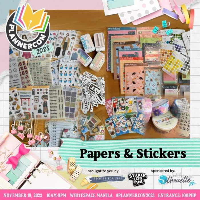 StickerConMNL's tweet photo. 📒 Papers &amp; Stickers 📒
📱 IG: @papers_and_stickers
📱 tiktok: @papersstickers
📱 X: @papers_stickers
🌐 Web: https://t.co/QaMQ1IBLRL

My design style is simple and centers around children's illustrations and games that I enjoy. https://t.co/1OsugR0Bbt