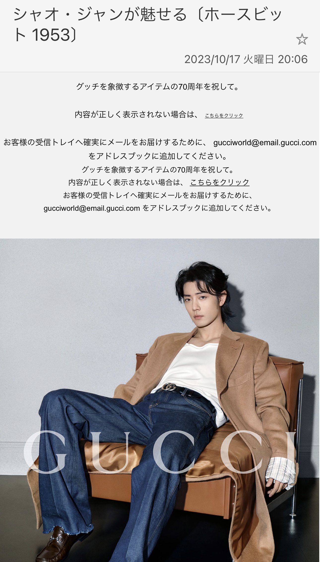 陳情令　肖戦最新作　GUCCIアンバサダー写真集　A4サイズ28p FkkD1OmaYAAw5Gd.jpg