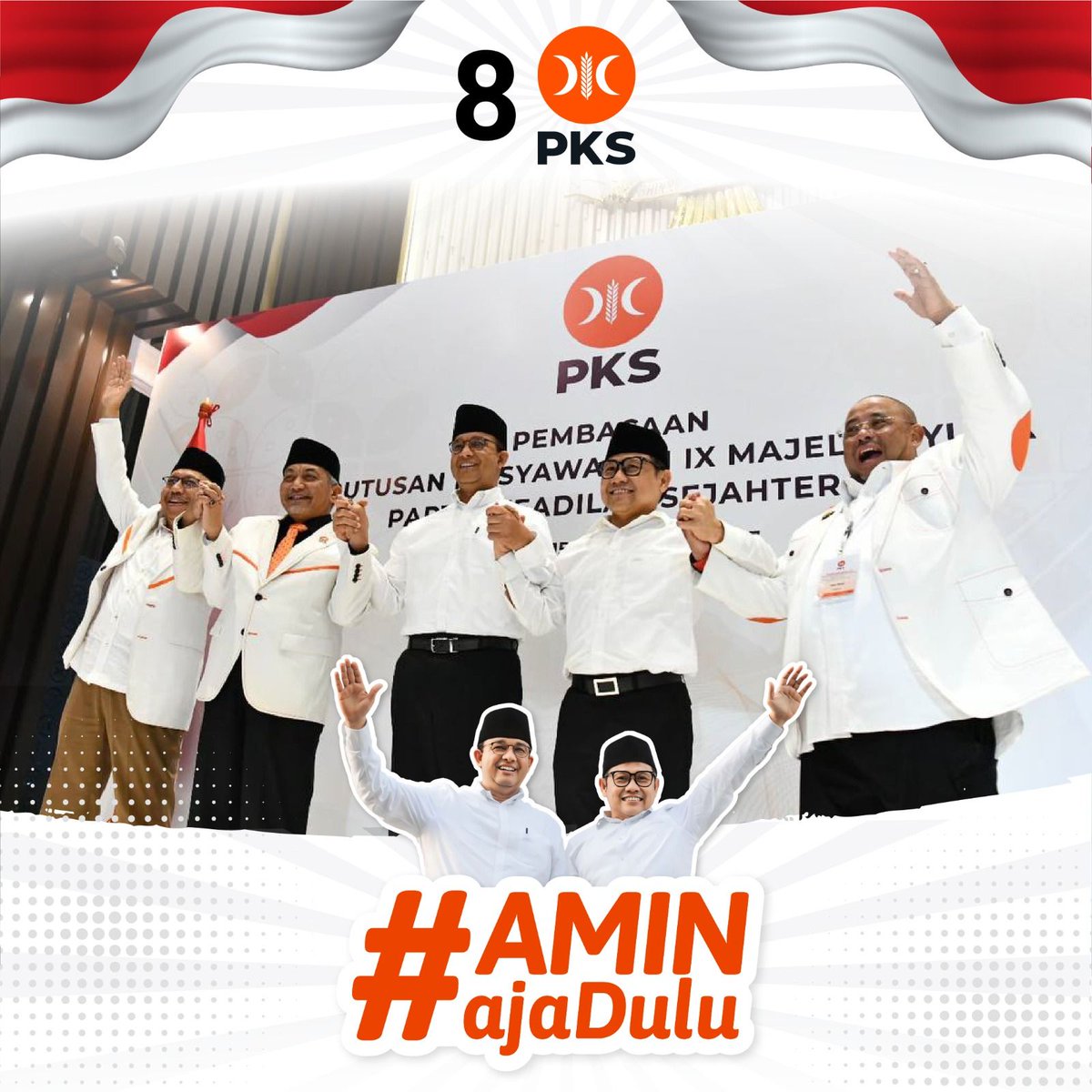 AMIN bareng Anies - Gus Imin

#AminAjaDulu #GoesToKPU #AMINkanINDONESIA #PKSpembelaRakyat #PKS