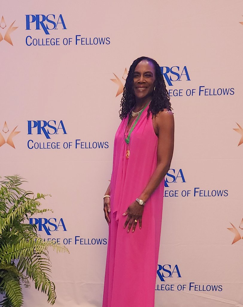 BeMoreVisible's tweet image. Honored to be inducted into @PRSA's College of Fellows. I am now among fellow practitioners recognized for their distinguished body of work. 
Thank you Public Relations Society of America.
I am humbled and grateful.

#PRSAICON
#PRSA
#PRSAICON
#COLLEGEofFELLOWS
#PRSAFellows