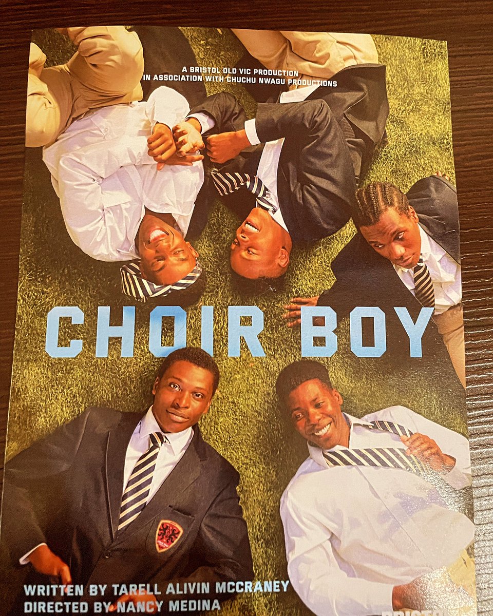 Still thinking about the fearless power of #choirboy <a href="/BristolOldVic/">Bristol Old Vic</a> Visionary production led by <a href="/isthedirector/">Nancy Medina</a> 
Massive praise to cast &amp; creatives including <a href="/michaelahomka/">Michael Ahomka-Lindsay</a> #khaliddaley <a href="/TeriqueJarrett/">Terique Jarrett</a> <a href="/JyuddahJaymes/">Jyuddah</a> #alistairnwachkwu This is everything theatre should be 🧡🔥