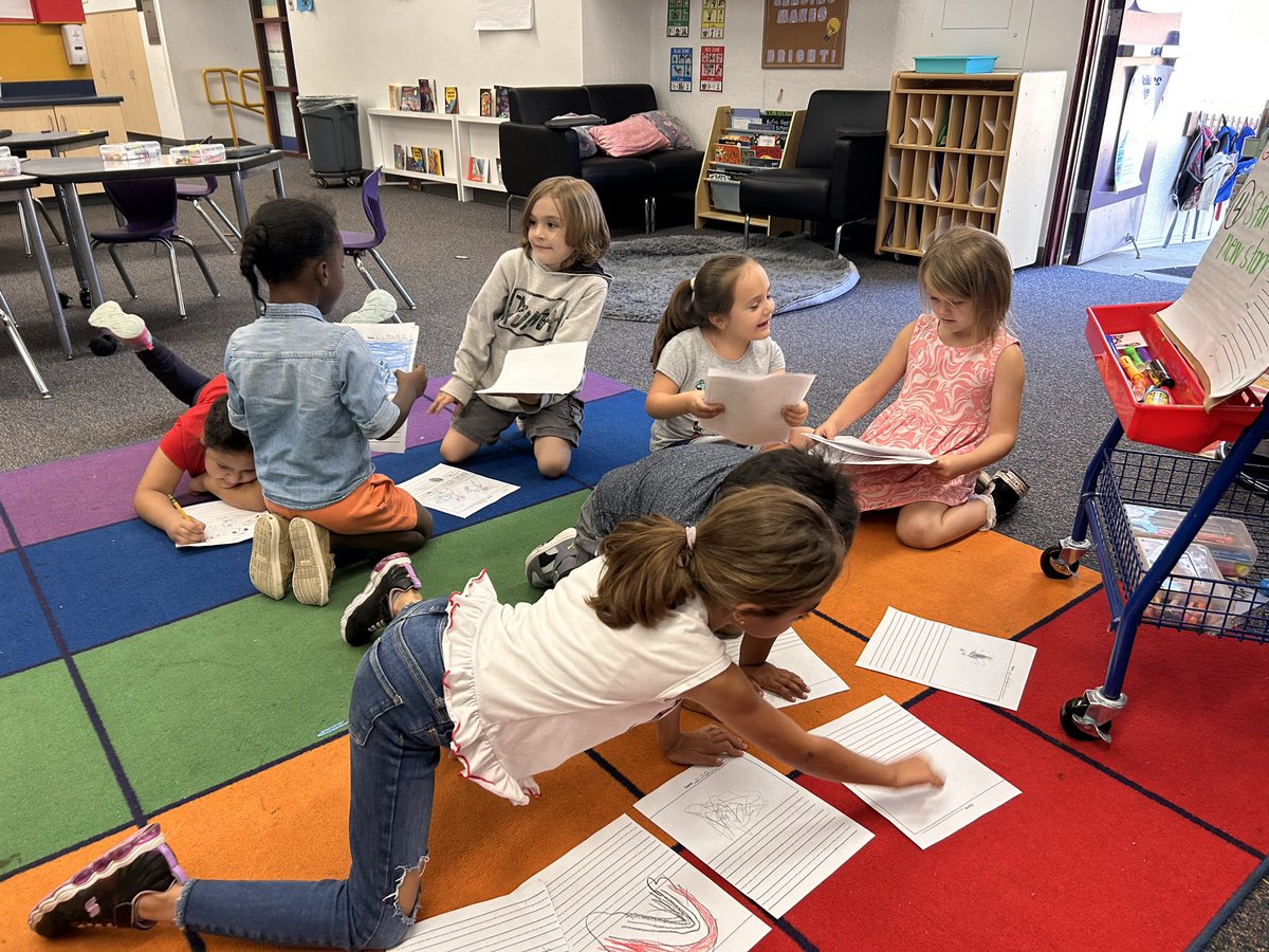 Ms.Welch (@mswelch__) on Twitter photo Day 2 of Writers Workshop and these kinders and firsties were so excited to share what they have written so far! #riosrocks <a href="/RiosRobots/">RiosComputerScience</a> Day 2 of Writers Workshop and these kinders and firsties were so excited to share what they have written so far! #riosrocks <a href="/RiosRobots/">RiosComputerScience</a>
