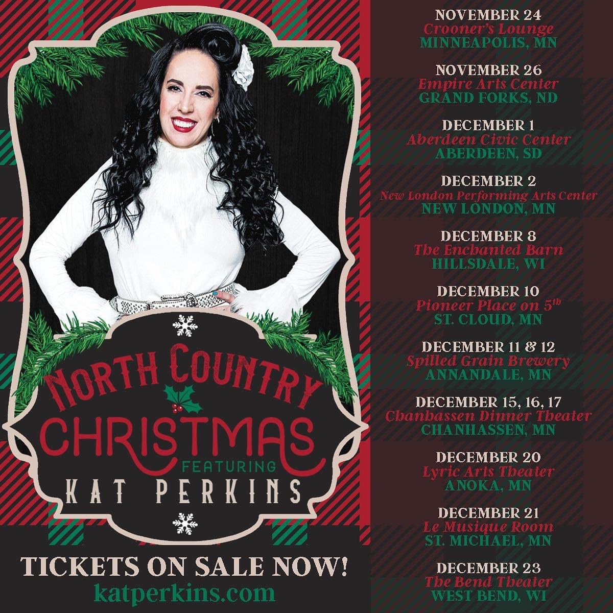 HelloBooking's tweet image. Kat Perkins is headed your way this Christmas!