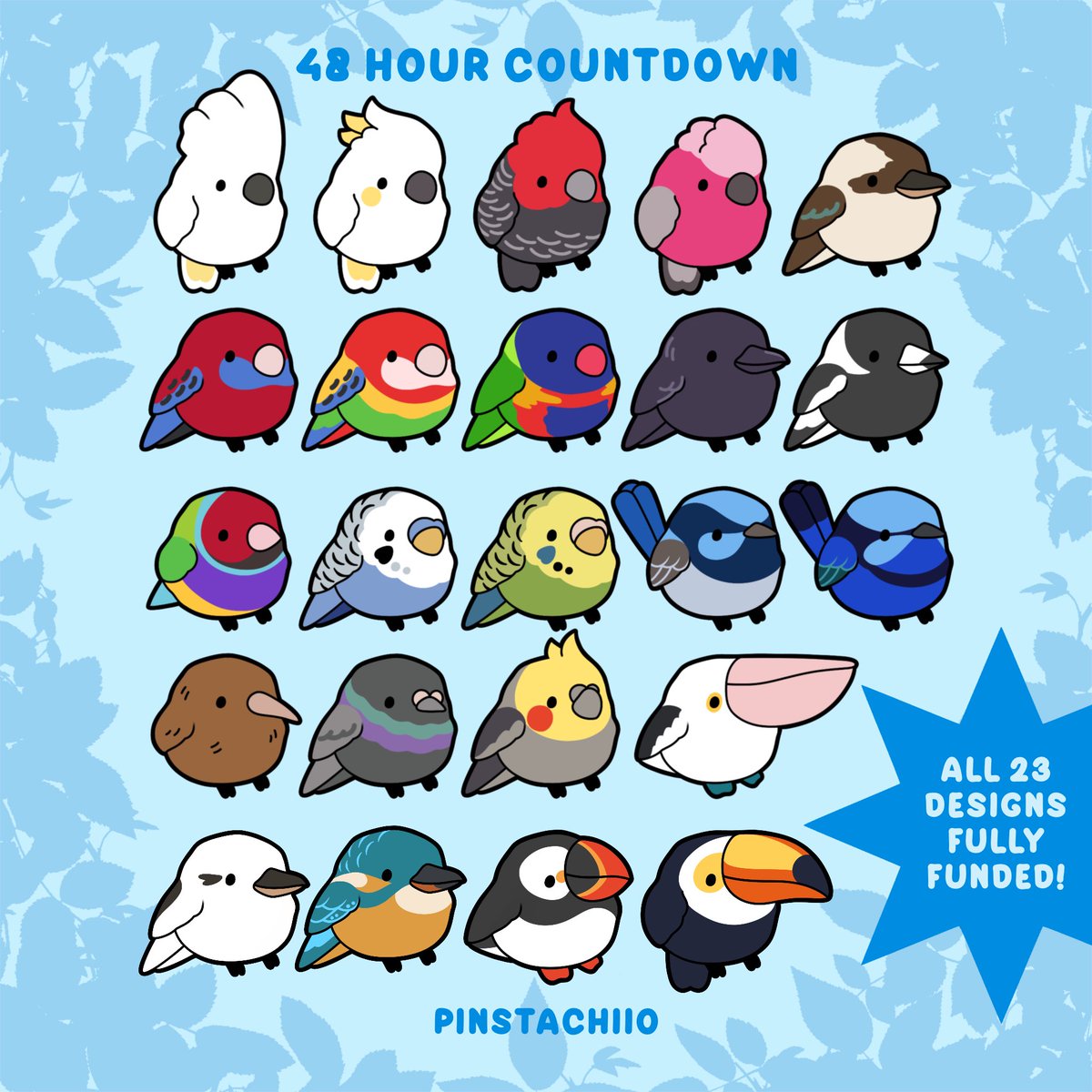 pinstachiio's tweet photo. FINAL 48 HOURS 🌈 All 23 pins designs are unlocked!!🔓 https://t.co/9YpDo2QmFQ