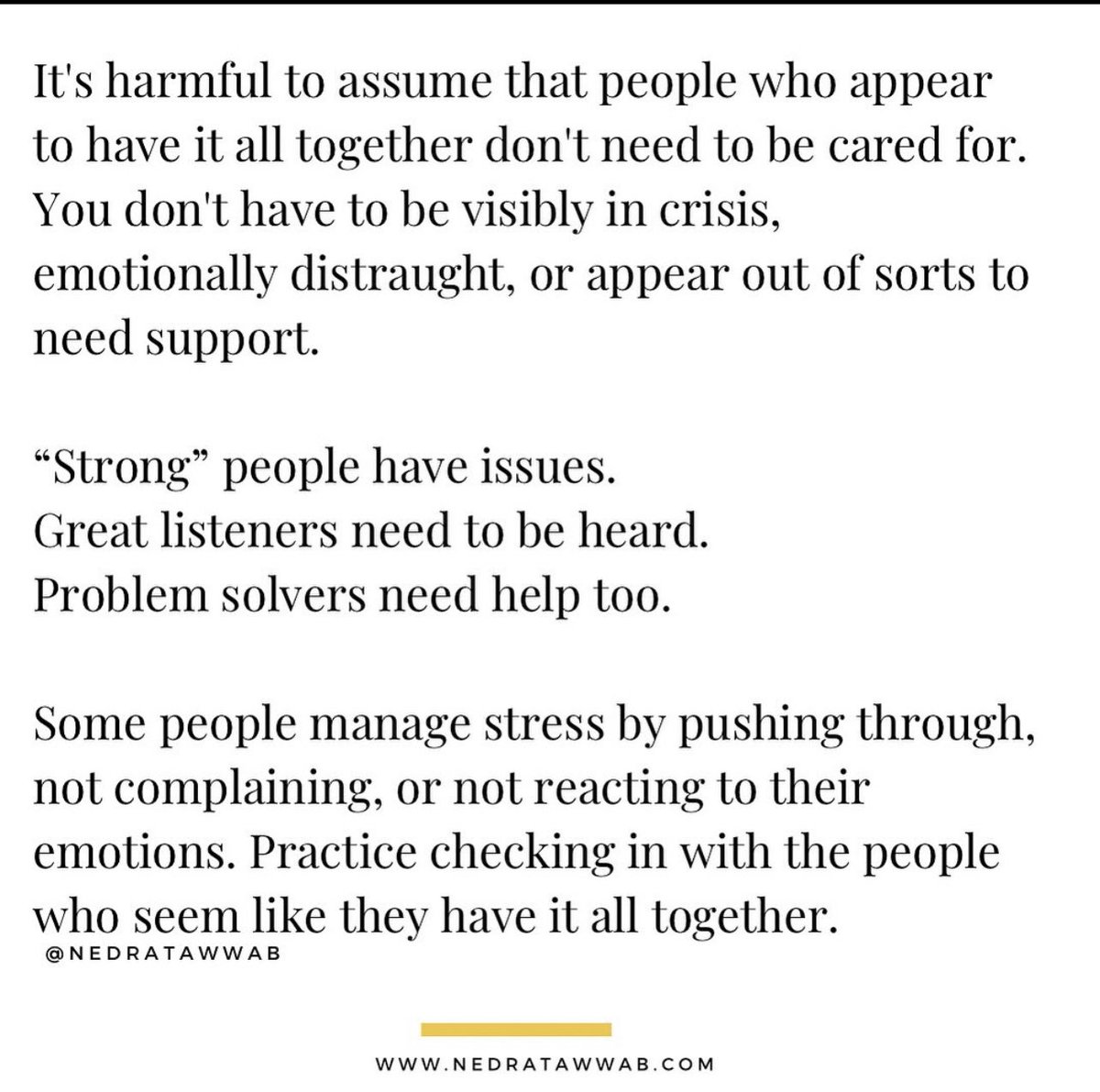 It is National Principals Month! 85% of principals note job stress impacts their health, relationships, &amp; family (Edweek, 2022). Principals are not perfect because they (we) are very much human. Thank you for my community who checks on me. Leaders don’t let leaders lead alone❤️!