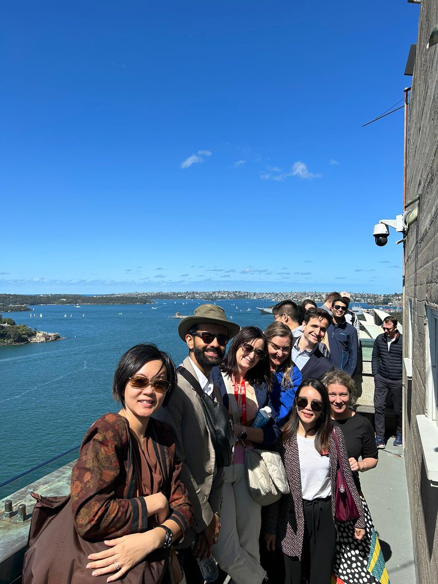 SOLVECHD's tweet photo. 🌆Sydney Harbour set the stage for an unforgettable day with @worldheartfed Emerging Leaders 2023 cohort! From a captivating Heritage Walking Tour to a fantastic dinner at QDining with breathtaking harbour views, it was a day filled with inspiration and connection. 🌟#WHFEL23 https://t.co/9wxd0nOn78