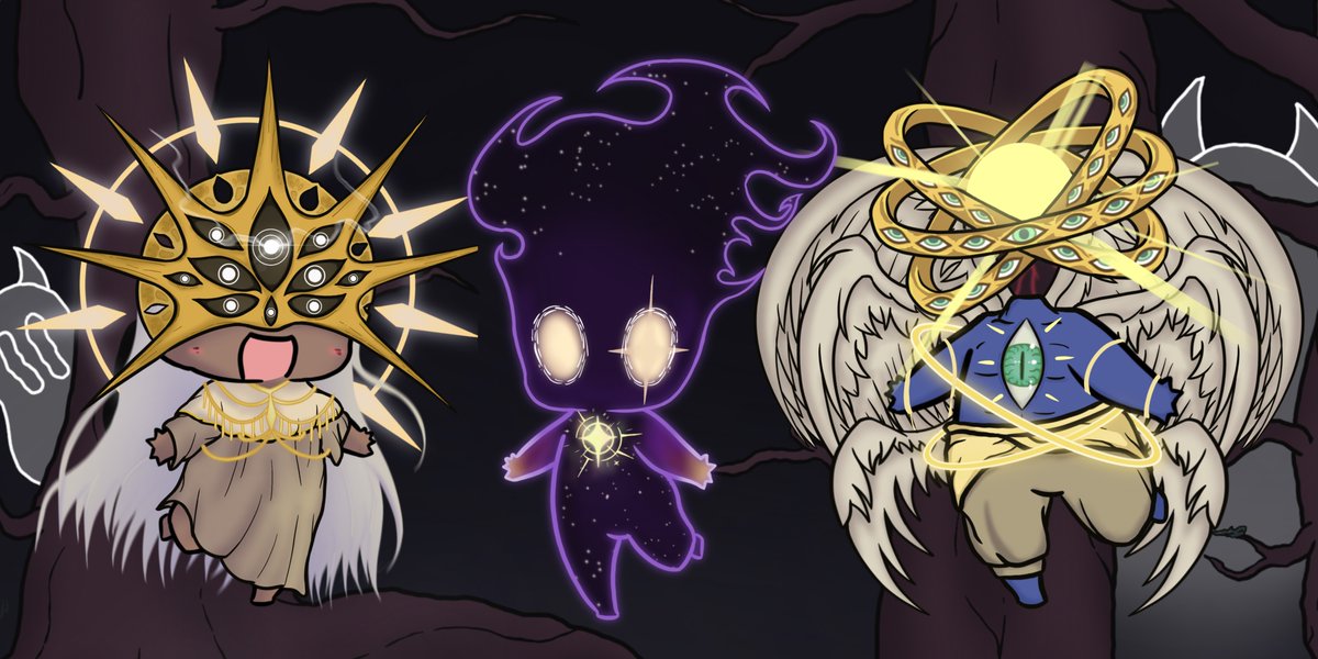 My submission for <a href="/EternalsCNFT/">cyber duck</a> 's Art/Meme Contest - faction war.

The Holy Chibis

#TeamPhantom #TheHolyVirtues #EternalsNFT #NFT