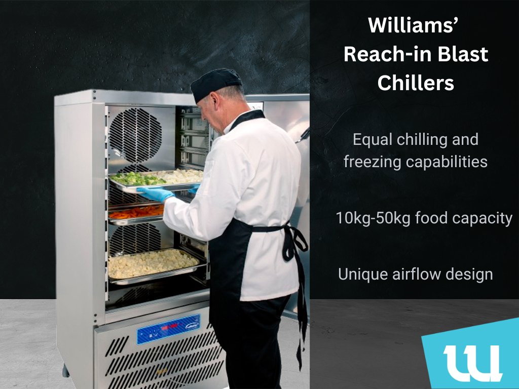 While some manufacturers promote a maximum capacity for their blast chiller/freezers, this is often smaller for freezing. The #innovativedesign on our #blastchillers allows all models to accept the max product weight in both the chill and freeze mode. ow.ly/plyX50PUwhS