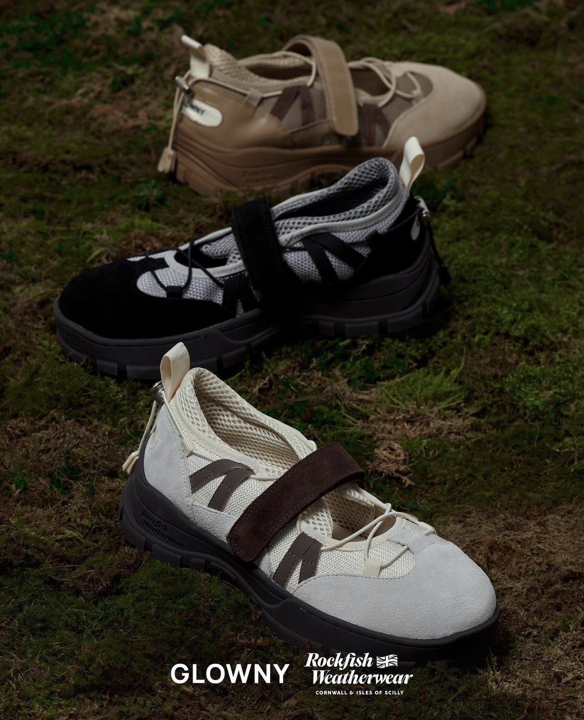 Rockfish Weatherwear BRYN VELCRO SNEAKER バレエ Rockfish Weatherwear BRYN VELCRO SNEAKER バレエ