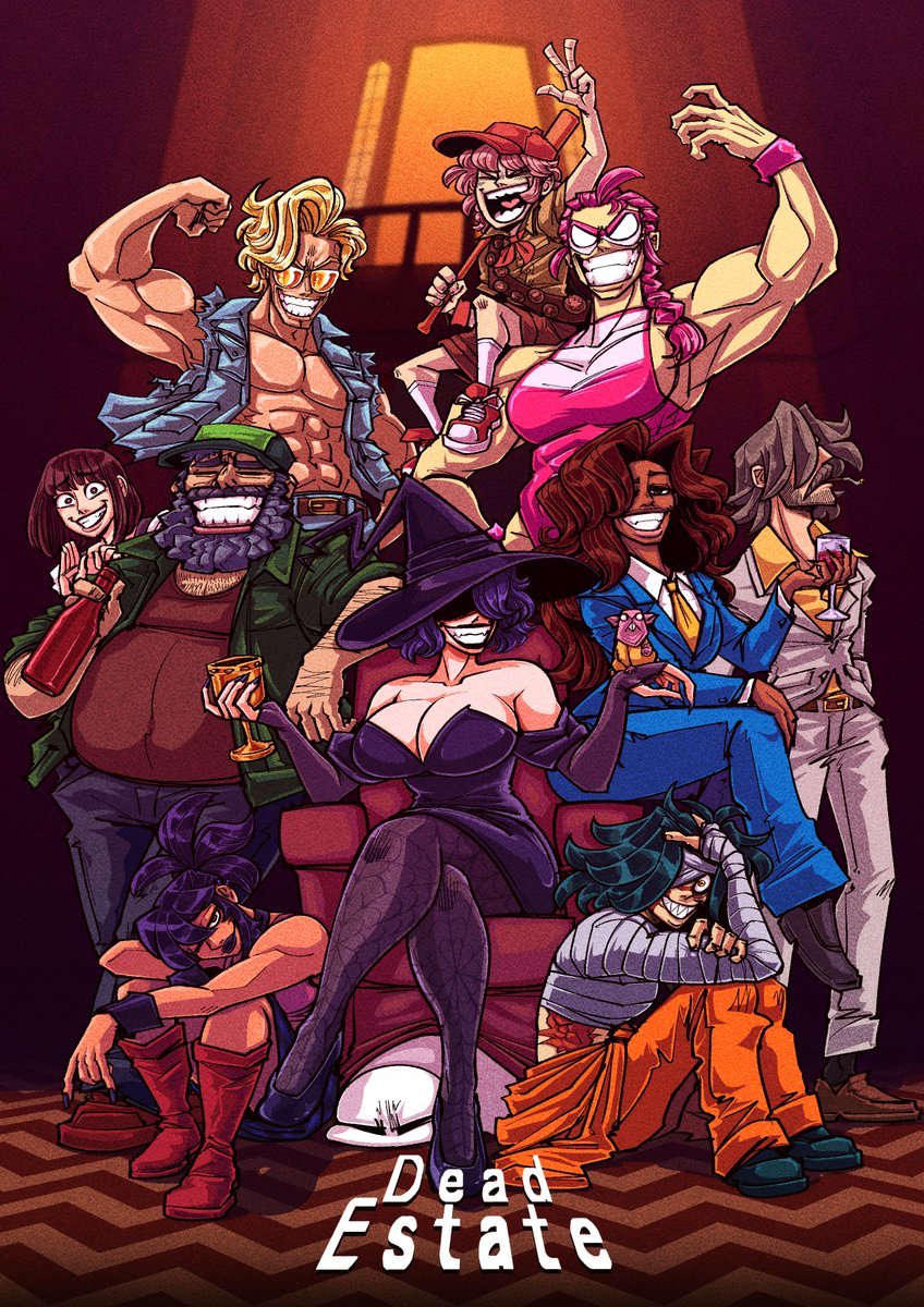 milkbarlads's tweet image. #DeadEstate released on Steam two years ago today! 
Thank you all for your continued support with this project, we've been hard at work on the game's fifth update for the last few months and have some exciting details to share in a few hours!
(art by our very own @StradomyreArt)