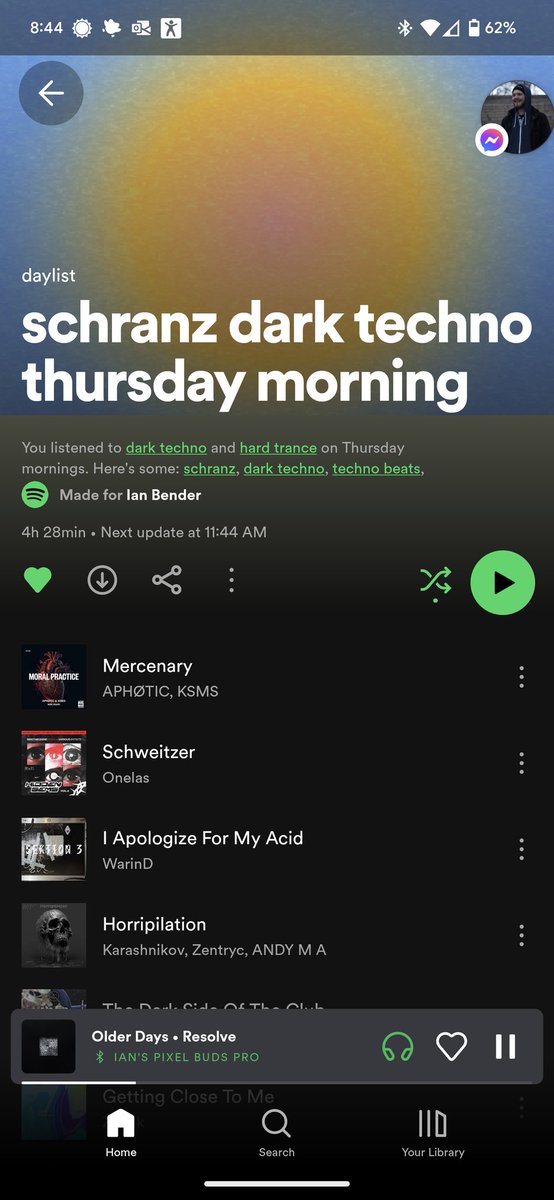 benderthetall's tweet photo. my mornings are a little hectic.... It's always metal or aggressive techno https://t.co/zrJGHTmCG0