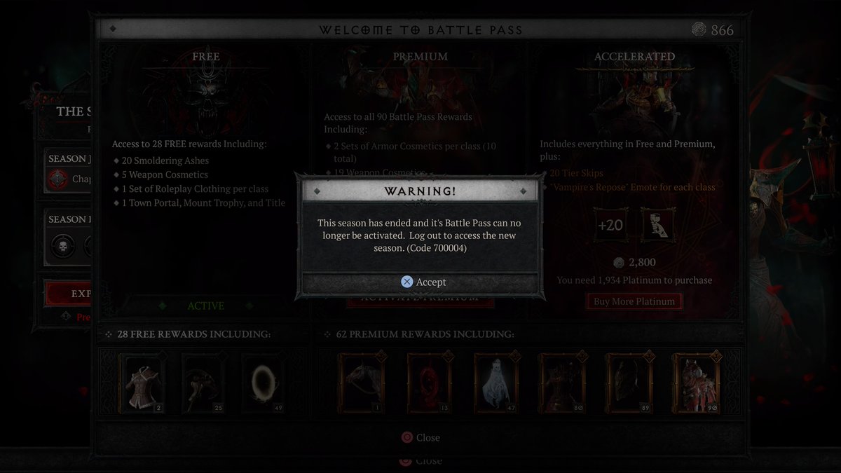 Blaiseyo's tweet photo. Help? #PS5Share, #DiabloIV https://t.co/G8Ns8Xe0l0