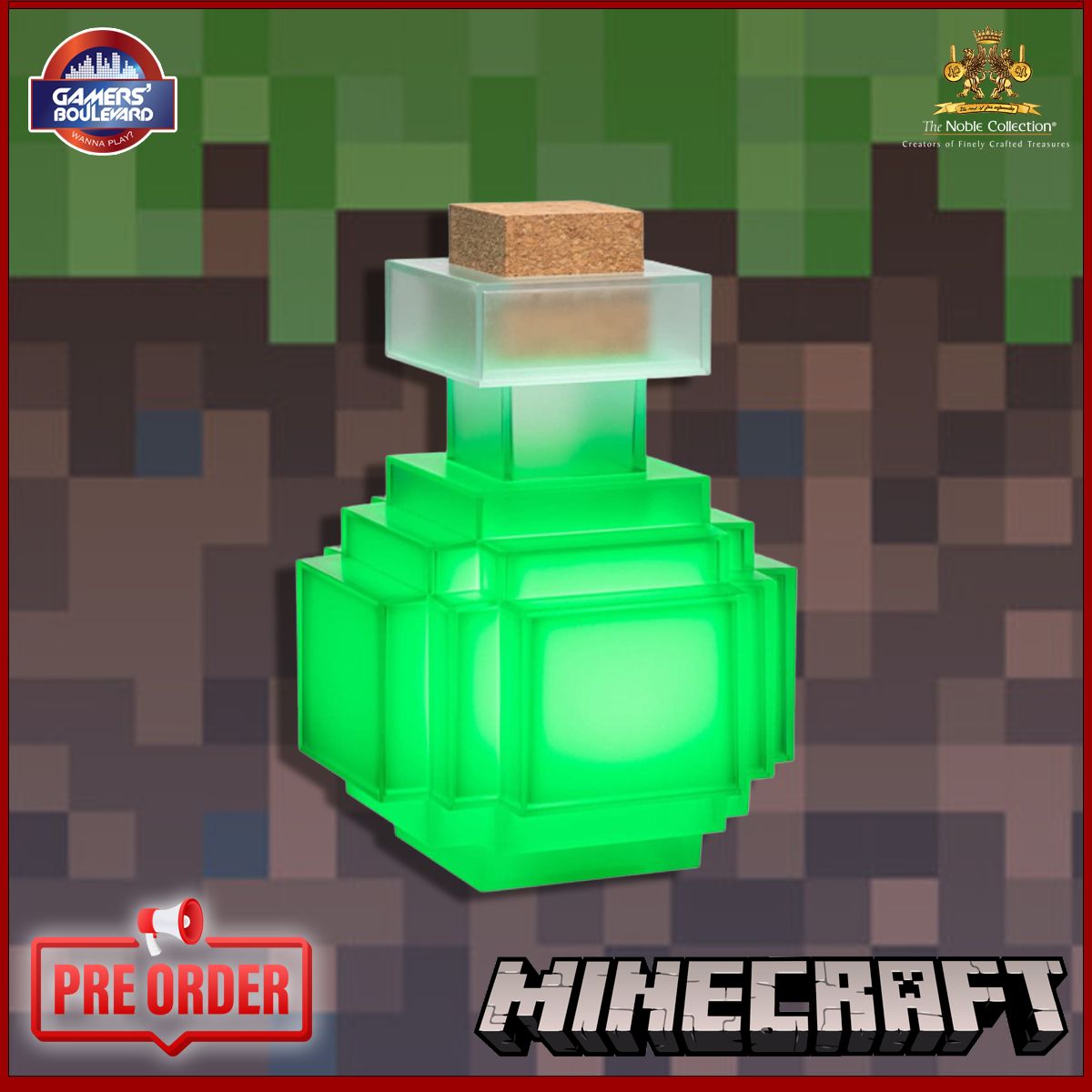 GamersBoulevard's tweet image. Calling all Minecraft enthusiasts! 🎮✨ Noble Collection's Minecraft collectibles are now up for pre-orders at Gamers' Boulevard. 

🔗 buff.ly/402O30b 

#Minecraft #NobleCollection #Collectibles #GamingMerch #MinecraftCollectibles