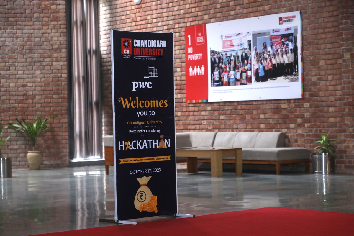 Chandigarh_uni's tweet photo. #ChandigarhUniversity, in collaboration with @PwC_IN, hosted a dynamic GST-focused HACKATHON, bringing together 500 brilliant minds from #AIT_Management, #USB and #UILS. This incredible event has opened the door to wonderful opportunities for internships, networking and much more for our talented students.
Kudos to all participants for their commitment to learning and innovation!
The winners of our #HACKATHON were rewarded with vouchers from PwC India, highlighting their outstanding achievements:
🥇 Winner: A voucher worth ₹ 25,000
🥈 1st Runner-Up: A voucher worth ₹ 20,000
🥉 2nd Runner-Up: A voucher worth ₹ 15,000
These prizes not only recognize their exceptional skills but also serve as a great incentive for further growth and innovation. Congratulations to all the winners for their remarkable success! 👏
@PwC