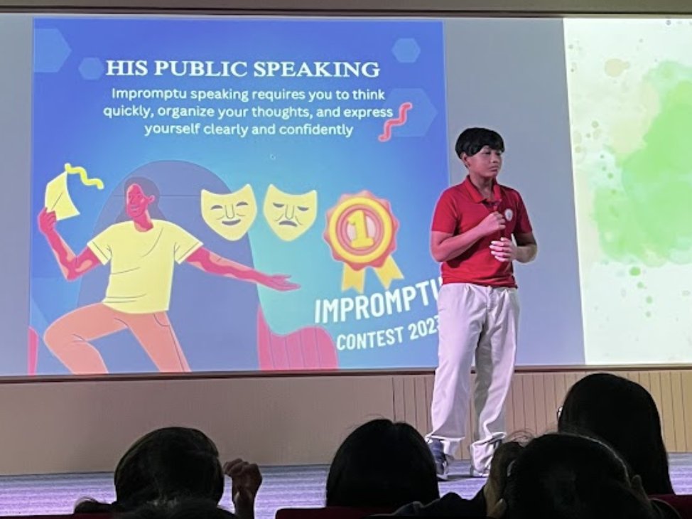 HIS English Dept tweet media