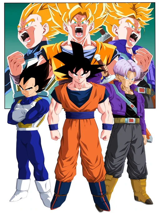 3大超サイヤ人  #ドラゴンボール