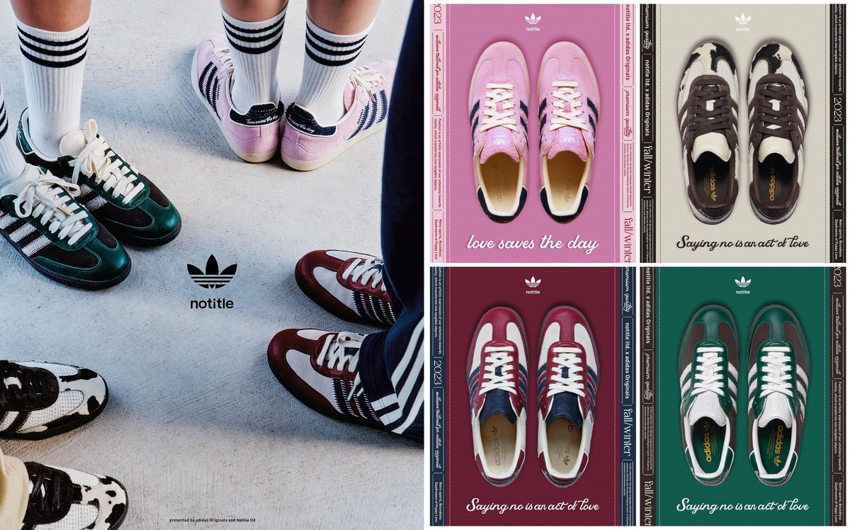 NOTITLE × adidas Originals 2023 F/W “THE GREAT SAMBA” (ノー 