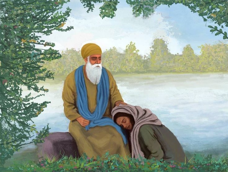 ਨਾਨਕ ਚਿੰਤਾ ਮਤਿ ਕਰਹੁ ਚਿੰਤਾ ਤਿਸ ਹੀ ਹੇਇ ॥ 🙏✨