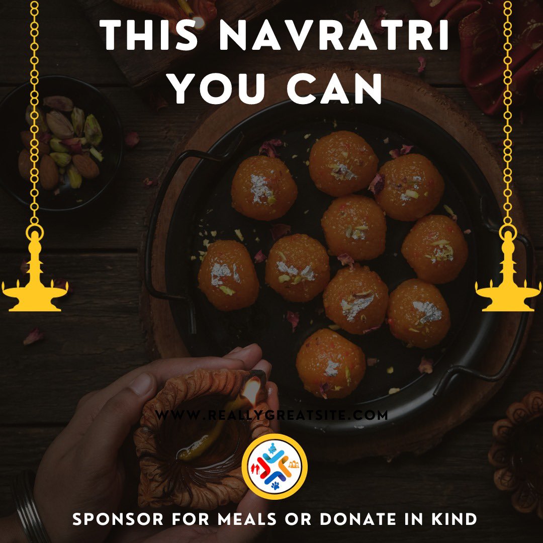 Make a difference today! ♥️ Join our mission to support underprivileged children by sponsoring meals or donating in-kind during this festive season of Navratri. 🙌🙏👏

m.paytm.me/HWCT

#FeedHope #DonateInKind #MakeADifference #ChildhoodHunger #GiveBack #kindness