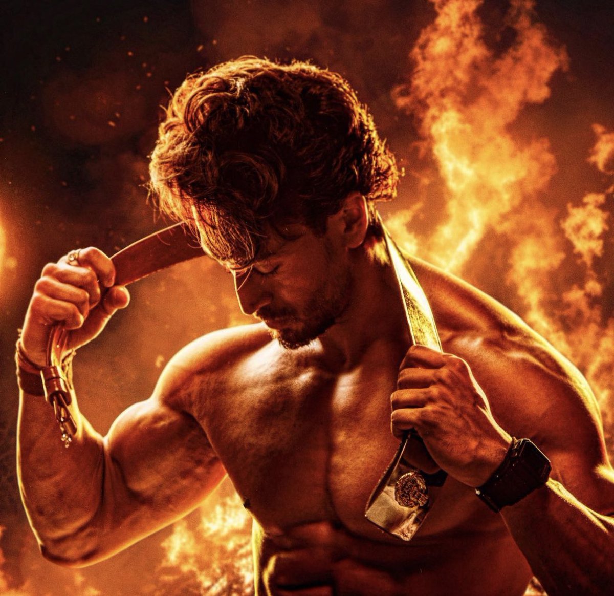 iTIGERSHROFF's tweet photo. ACP Satya reporting on duty Singham sir 🫡
#SinghamAgain

@RSPicturez @ADFFilms @jiostudios @RelianceEnt #Cinergy https://t.co/Pvt7YNm1Fq