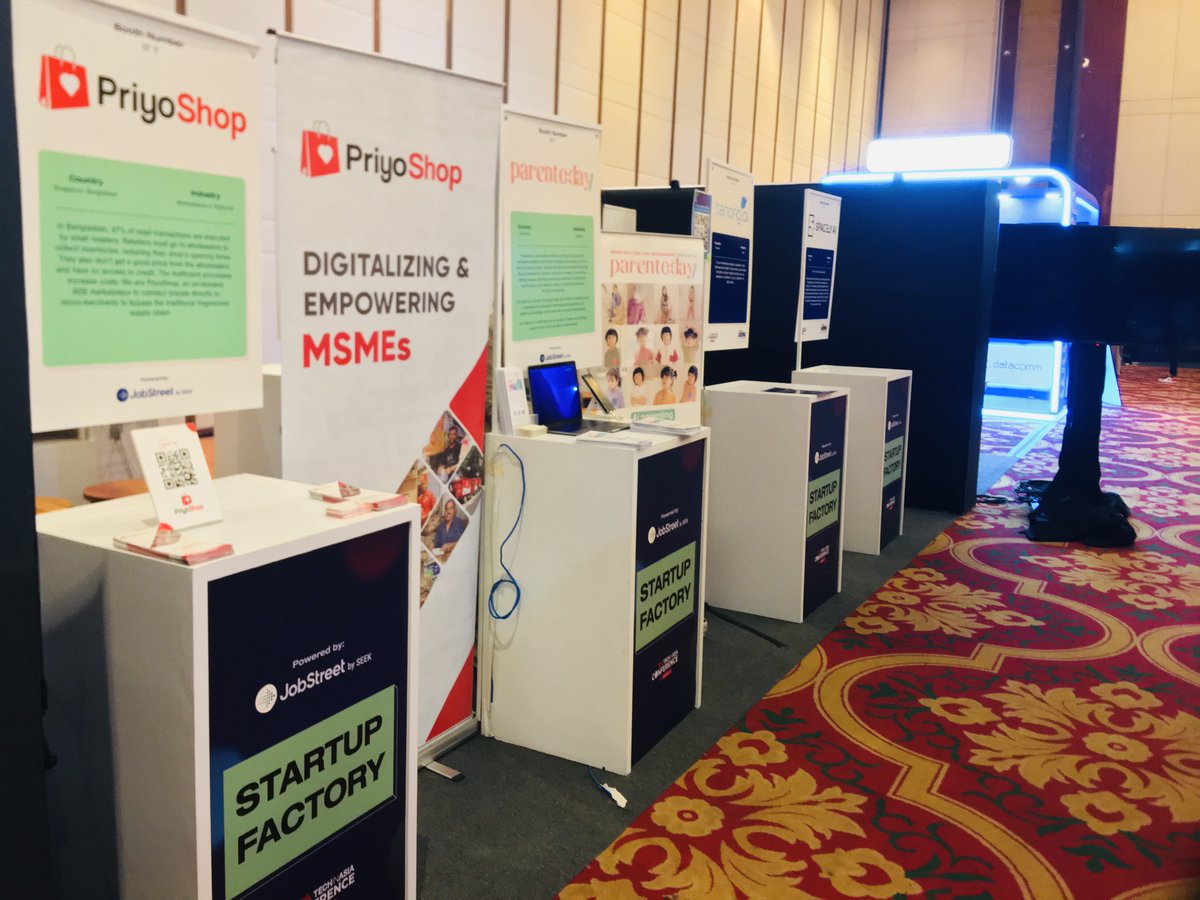 priyoshopb2b's tweet image. Catch our AVP MD Ehasanuzzaman at the Tech in Asia Conference, Ritz-Carlton Jakarta, Mega Kuningan, Indonesia

Meet Us at our booth- SF 8 and get the chance to learn more about PriyoShop.  

#priyoshop #b2b #techinasia #jakarta #bangladesh #startup #conference