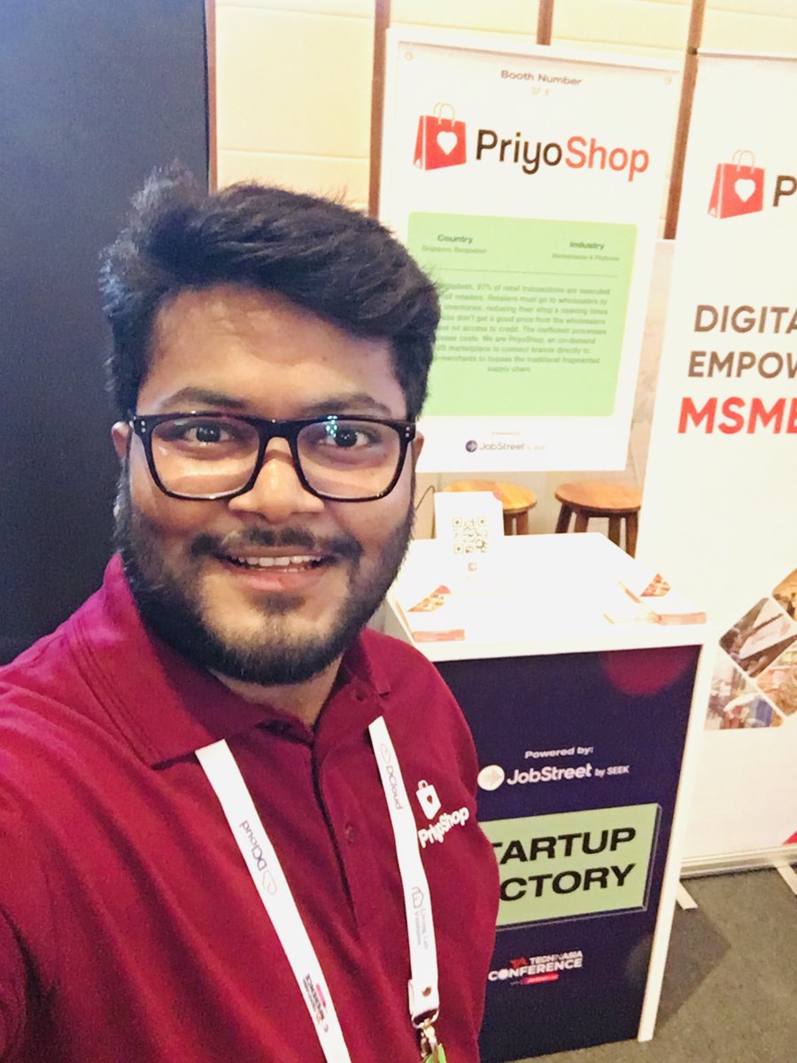 priyoshopb2b's tweet image. Catch our AVP MD Ehasanuzzaman at the Tech in Asia Conference, Ritz-Carlton Jakarta, Mega Kuningan, Indonesia

Meet Us at our booth- SF 8 and get the chance to learn more about PriyoShop.  

#priyoshop #b2b #techinasia #jakarta #bangladesh #startup #conference