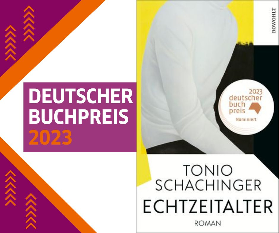 2023년 독일 도서상이 발표되었습니다. 그 영광의 주인공은 토니오 샤힝어의 ‘Echtzeitalter(영어제목: Realtimes)’이며 본원도 축하의 박수를 보냅니다. 자세한 내용은 링크를 클릭하고 확인해주세요! (2024년 1월 8일부터 괴테 인스티투트 Onleihe 에서 읽으실 수 있어요)
deutscher-buchpreis.de/preisverleihun…