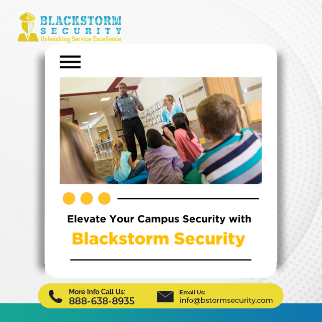 When it comes to #safeguarding your educational institution, you need a trusted leader in #securitysolutions, and #BlackstormSecurity is your go-to partner, specializing in top-notch #securityservices for:

#campussafety #protectingeducation #securecampus #campusprotection