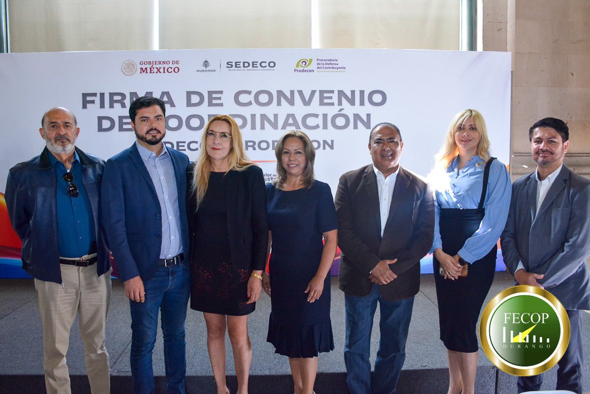 Firma de convenio SEDECO-PRODECON