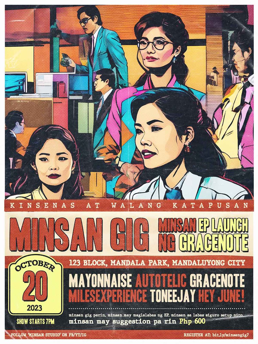 EP LAUNCH TOMORROW 
📍123 Block, Mandala Park, Mandaluyong

LETS GOOOO
