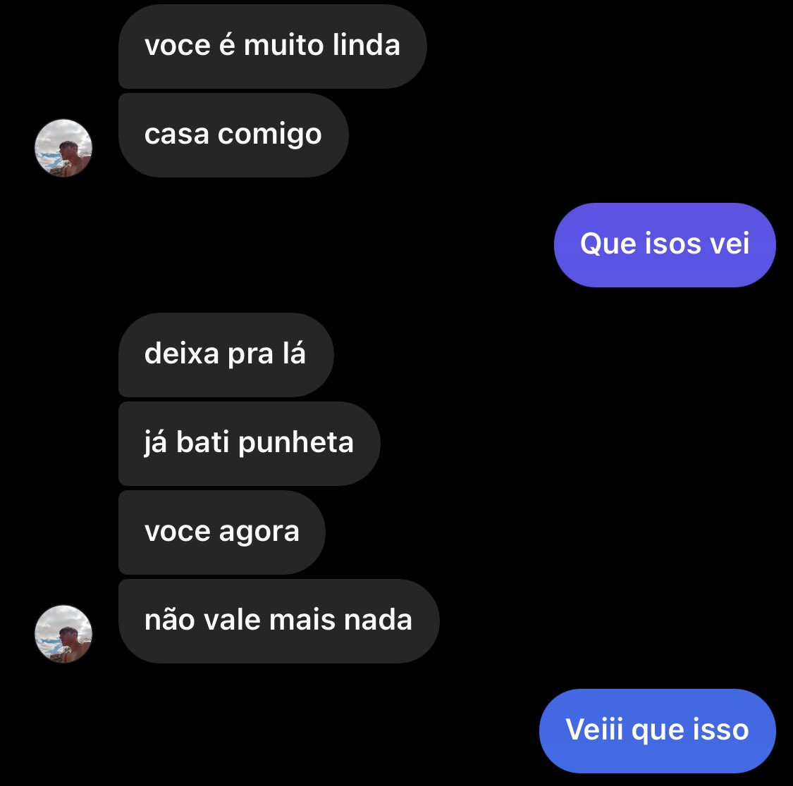 Ah vei esses homens sao todos iguais 💔