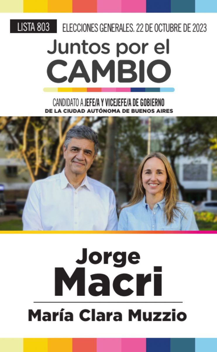 El domingo en la Ciudad, con esta boleta, tenés la gran posibilidad de seguir adelante. Es Jorge.
