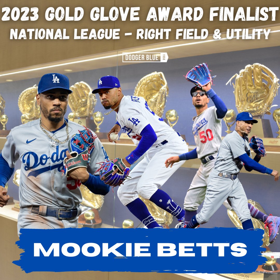 Dodger Blue on X: #Dodgers have Gold Glove Award finalists in