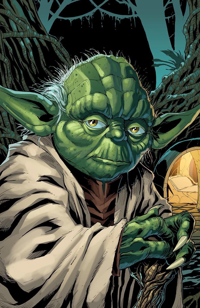 jesse_heagy's tweet photo. Lines by Anthony Figaro and colors by me. #disney #starwars #yoda #yodashiz #heagycolors https://t.co/o99znlX9NS