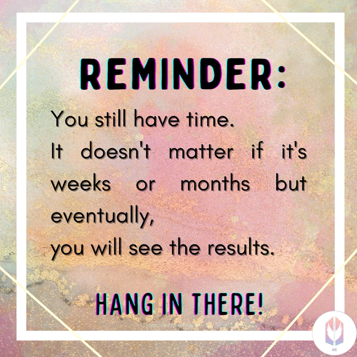 Hang in there 💜 #PositivitywithAHC @BTS_twt