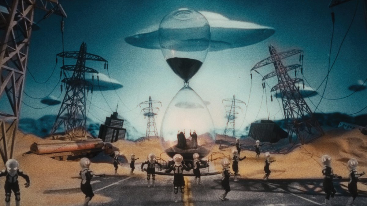 carlagannis's tweet photo. Tonight I went to see Godfrey Reggio & Jon Kane's #OnceWithinaTime w music by Philip Glass. Like most of Reggio's films, it's a "poetic moving picture" & it's wrenching - beautiful, disastrous, melancholy & absurd. I cried & then cried more. I'm going to see it again this weekend https://t.co/Su96rtZKK8