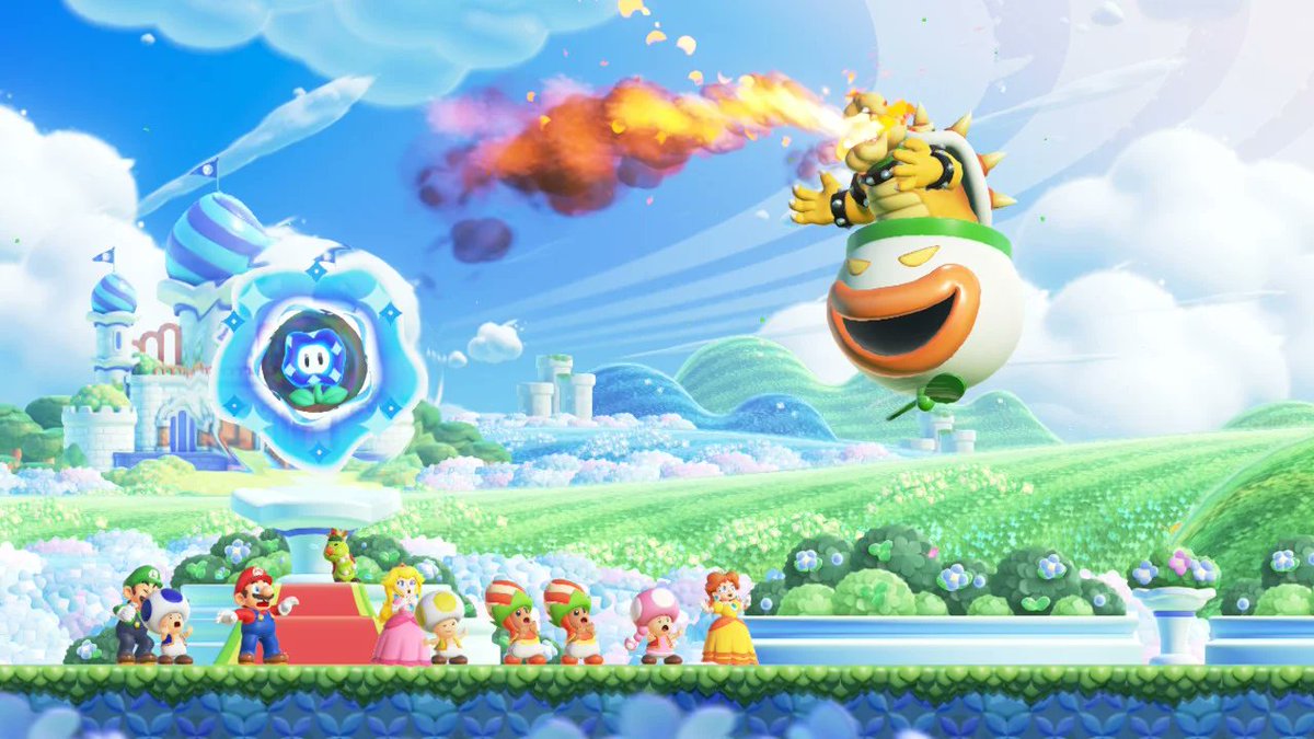 SomeStudioJP's tweet image. 🌟 Super Mario Bros. Wonder 🌟 At first, I hesitated, expecting another Odyssey masterpiece. But oh boy, was I wrong! 🎮 This 2D adventure is a whirlwind of innovation, surprises, and endless fun. Mario's classic moves meet a universe of fresh ideas! 🍄✨ #NintendoMagic #GamerJoy