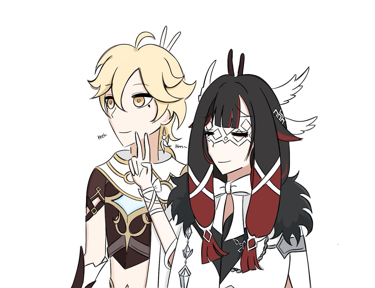 bakenekmoon's tweet image. #Aether #Columbina #Aetherbina