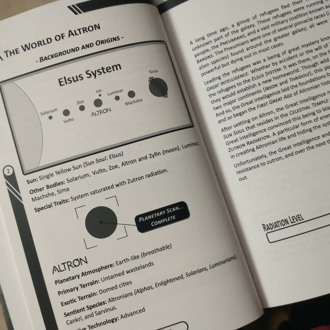WPGLodge's tweet photo. The 1st round of DEFENDERS OF ALTRON proofs (hard and softcover) have arrived! There's a few adjustments needing to be made, but we're getting there.

We can't wait for you to pick it up and plumb the depths of the Altronian society.

#whitestar #osr #ttrpg #wpgl #sneakpeek https://t.co/7sOzi27fUI