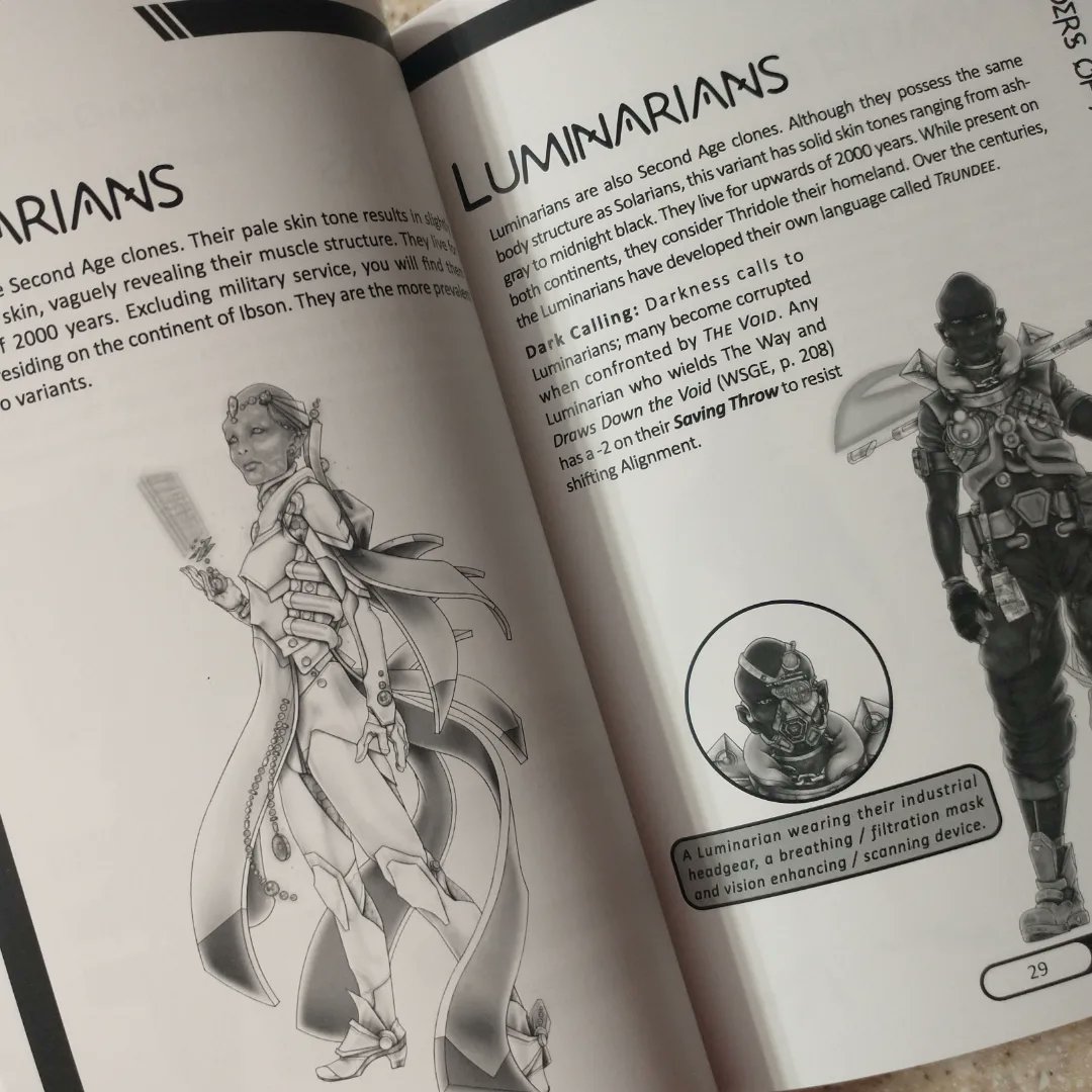 WPGLodge's tweet photo. The 1st round of DEFENDERS OF ALTRON proofs (hard and softcover) have arrived! There's a few adjustments needing to be made, but we're getting there.

We can't wait for you to pick it up and plumb the depths of the Altronian society.

#whitestar #osr #ttrpg #wpgl #sneakpeek https://t.co/7sOzi27fUI