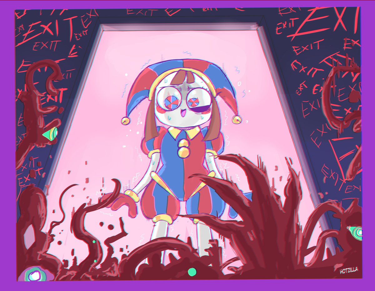 A B S T R A C T I O N 
(The pilot episode was super bizarre...And i loved it)
#Pomni 
#DigitalCircus 
#DigitalCircuspomni