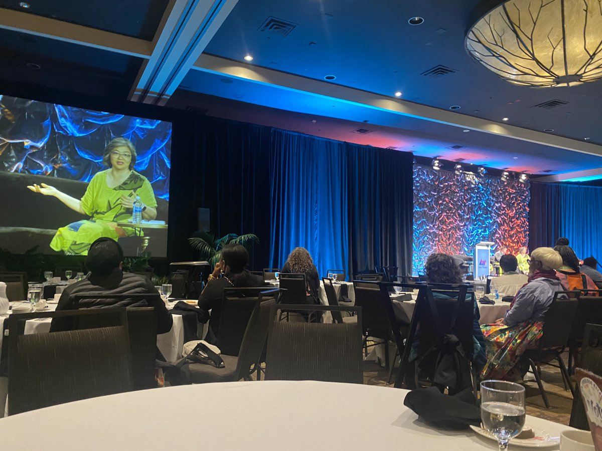 frontandcenterd's tweet image. We’re proud to be representing and one of the largest and most diverse convenings in philanthropy, the #2023UnitySummit! Sharon, our Resource Manager, is there talking about how philanthropy can advance the #JustTransition we all need: