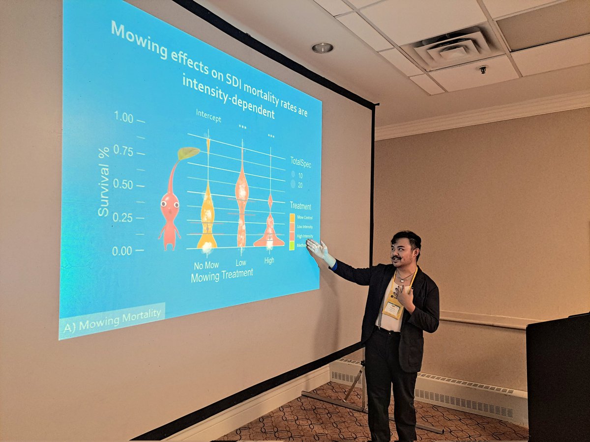 Thomas Hall (@givememollusks) on Twitter photo Pikmin are insects: confirmed. Had so much fun presenting at ESC-ESS (<a href="/CanEntomologist/">Entomological Society of Canada</a> <a href="/EntSocSK/">EntSocSask</a>) in Saskatoon. Key takeaway: If you want to find the homeowners (🪰), collect all their homes (🌾)! Pikmin are insects: confirmed. Had so much fun presenting at ESC-ESS (<a href="/CanEntomologist/">Entomological Society of Canada</a> <a href="/EntSocSK/">EntSocSask</a>) in Saskatoon. Key takeaway: If you want to find the homeowners (🪰), collect all their homes (🌾)!
