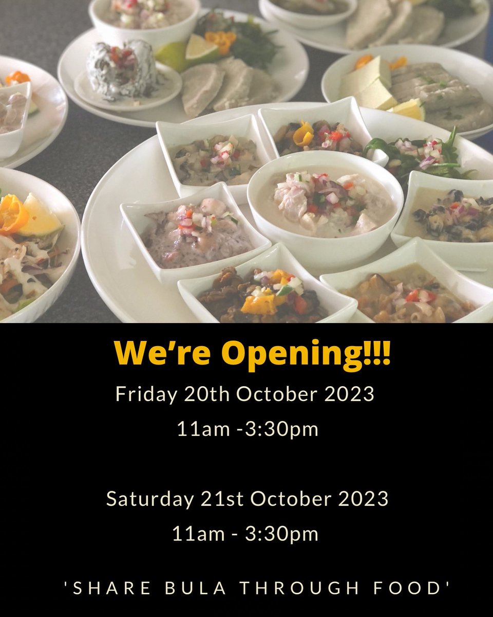 A case of ‘don’t know whether we’re coming or going’ , but we have been given an approval to continue at the #kanalevubure until such time the FSC project work starts. So, until then; come #sharebulathroughfood with us from tomorrow! 😊 Call 9980737 to reserve yourself a table.