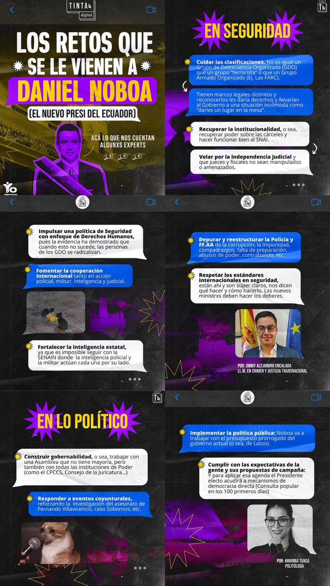 CIDisruptive's tweet photo. #YoDecidoAhora 🗳️

¡Las elecciones terminaron y Daniel Noboa es el presidente escogido por los ecuatorianos! 🇪🇨 
¿A qué retos a los que se enfrenta👀?

#YoDecidoAhora #danielnoboa #eleccionesanticipadas2023
#ReporterosCiudadanosEC #EleccionesTransparentes #democraciainformada https://t.co/wZrYJVLvYI